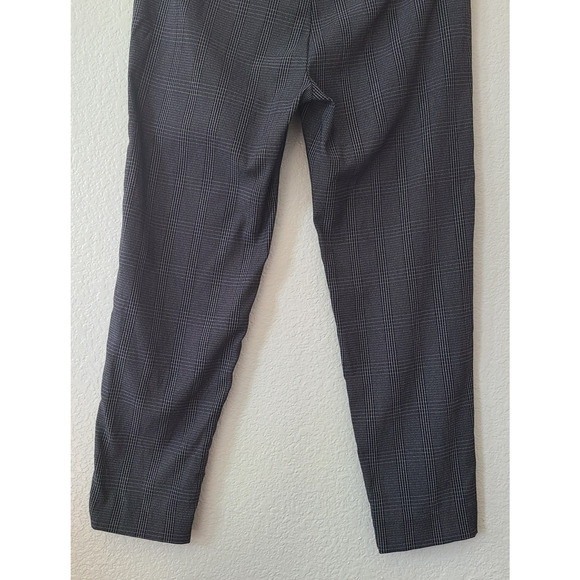 Zoe + Phoebe Dress Crop Pants Women Petite Large Pull On Plaid Stretch Career - Picture 7 of 10